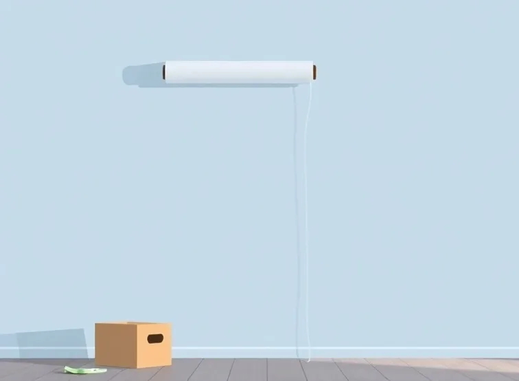 Pose de papier peint, rouleau et brosse à maroufler